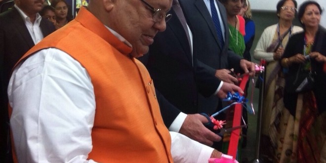 Mr Kalraj Mishra, minister of MSME, inaugurating Indian Pavilion at IGA Royal Show 2014, Perth
